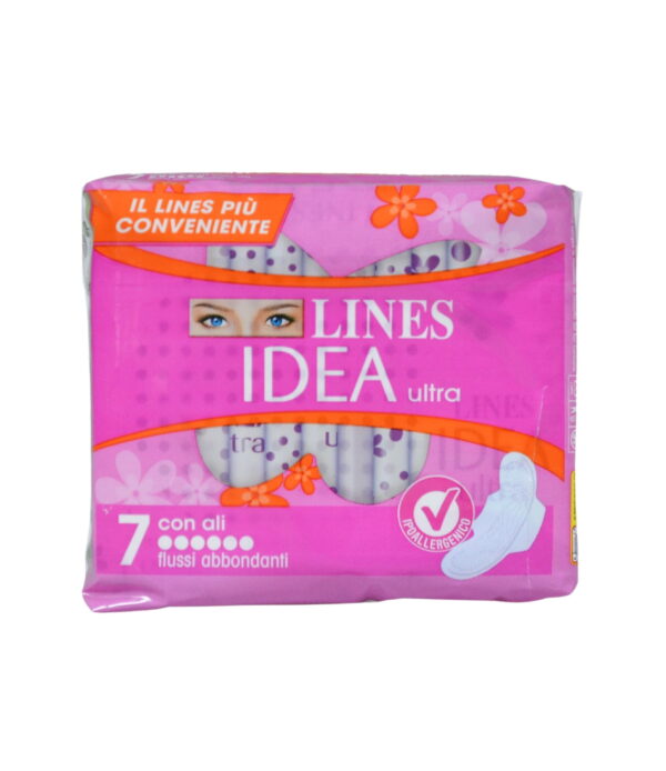 Absorbante Lines Idea Ultra 7 bucăți