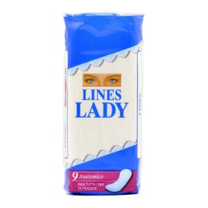 Absorbante Lines Lady Anatomico 9 bucăți