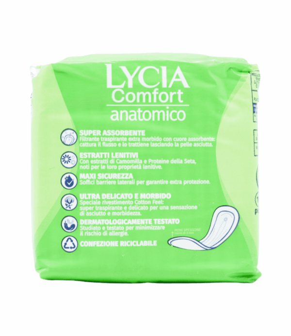 Absorbante Lycia Comfort Anatomico