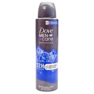 Anti-perspirant Dove Men+Care Advanced 72h Cool Fresh 150 ml