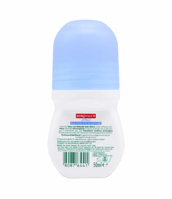 Antiperspirant roll-on Borotalco Attivo 50 ml