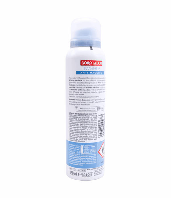 Antiperspirant spray Borotalco Invisible 150 ml