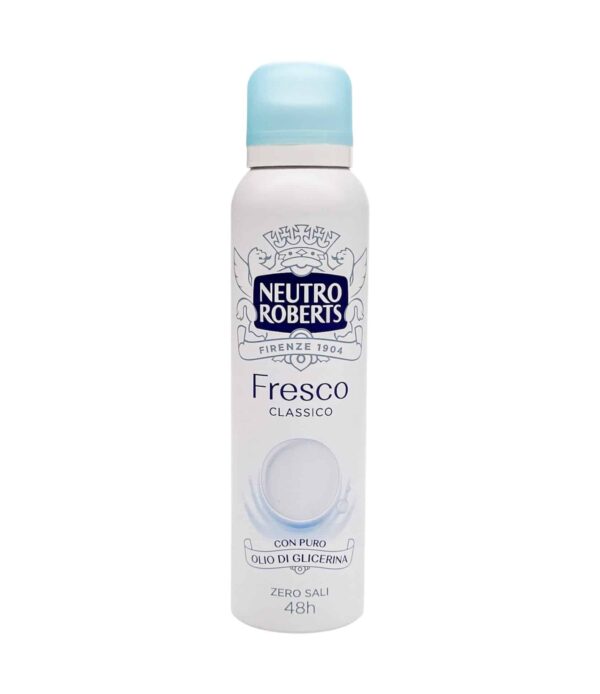 Antiperspirant spray Neutro Roberts Fresco Classico 150 ml