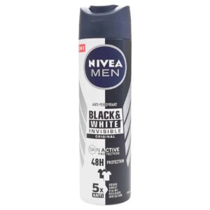 Antiperspirant spray Nivea Men Black & White Invisible Original 150 ml