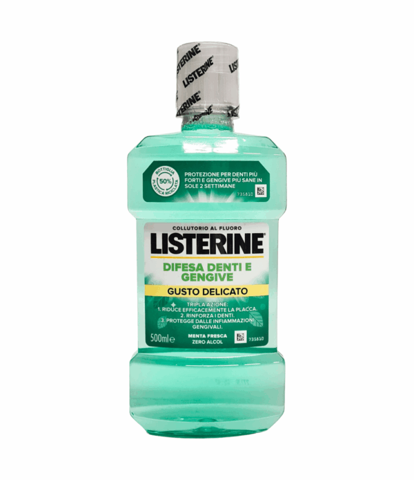 Apă de gură Listerine Gust delicat 500 ml