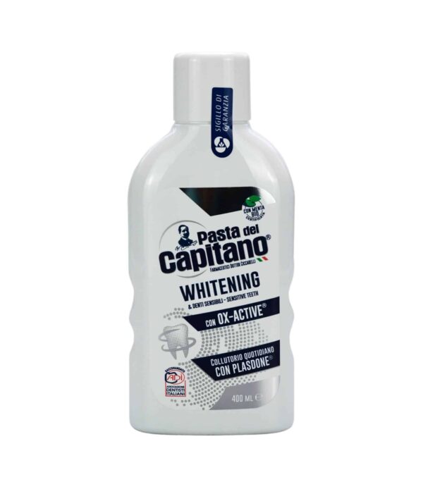 Apă de gură Pasta del Capitano Whitening 400 ml