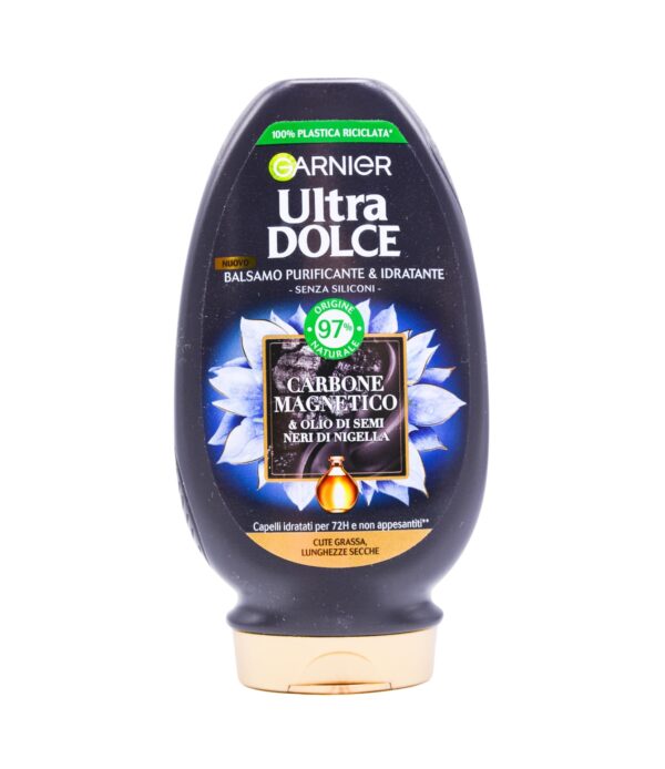 Balsam de păr Garnier Ultra Dolce cărbune magnetic 200 ml