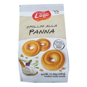 Biscuiți Frollini alla panna Lago 320 g
