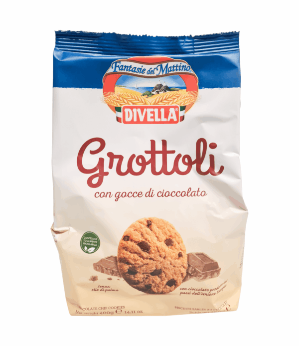 Biscuiți Grottoli cu ciocolată Divella 400 g