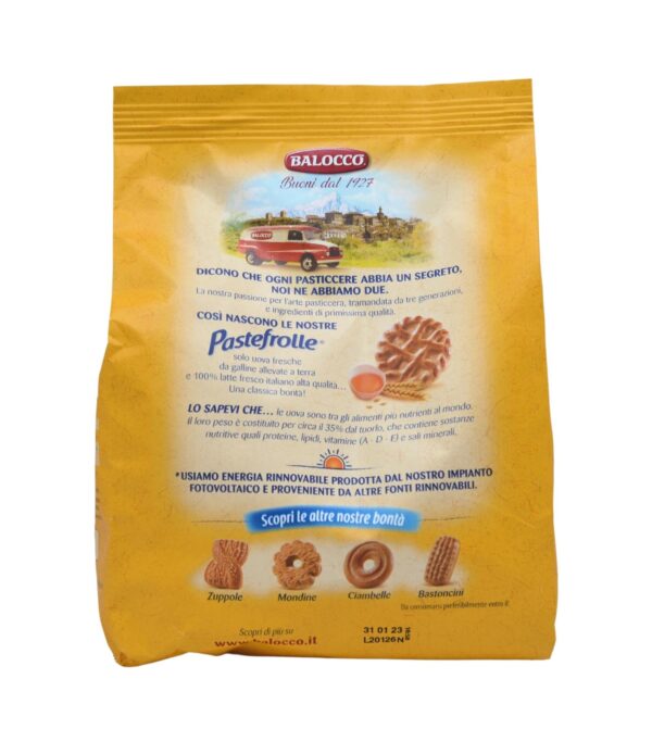 Biscuiți Pastefrolle Balocco cu ouă proaspete 700 g