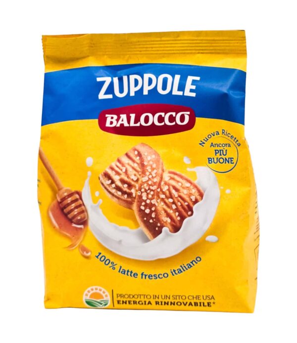 Biscuiți Zuppole Balocco cu lapte proaspăt 700 g