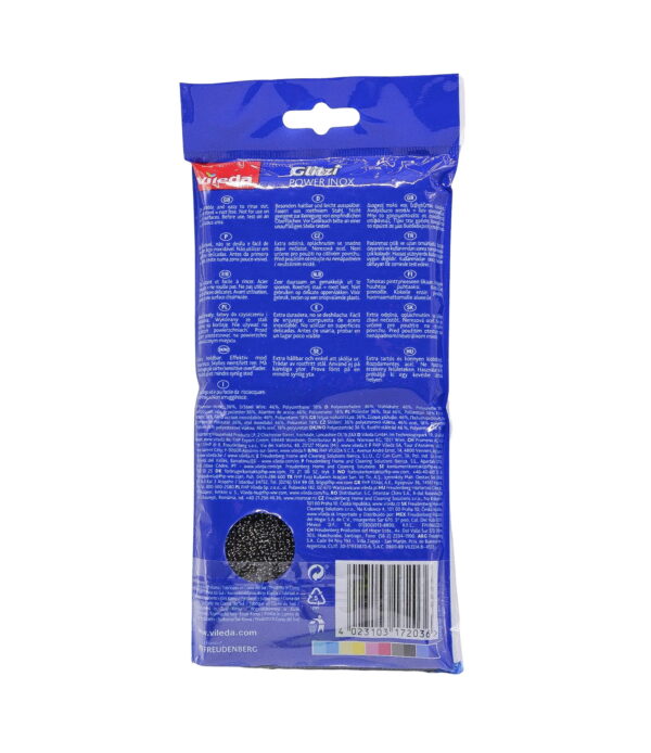 Burete inox Glitzi Vileda 2 bucăți