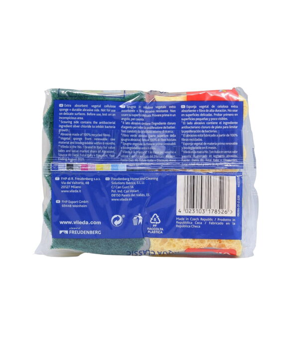 Burete super absorbant Vileda Aqua Classic 2 bucăți