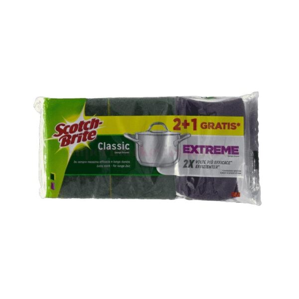 Bureți bucătărie Scotch Brite 3 bucăți