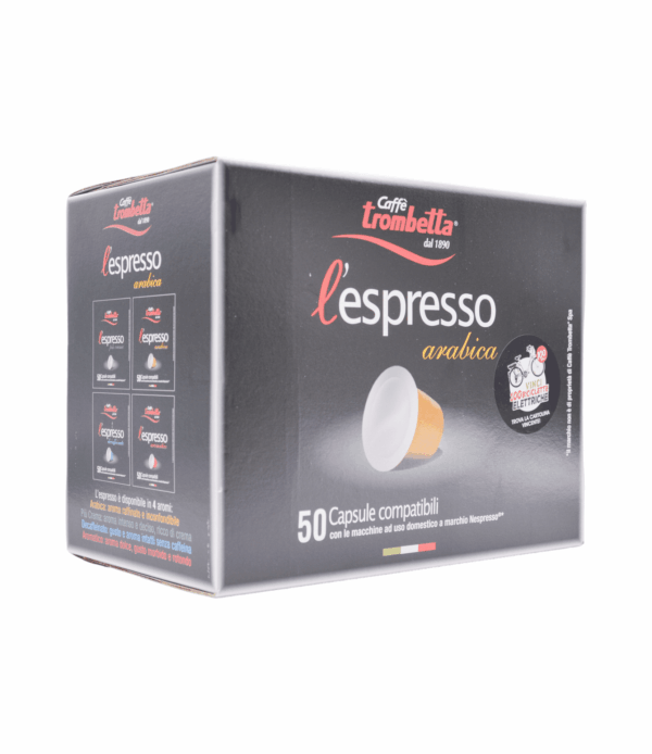 Capsule Espresso Trombetta Arabica 50 bucăți