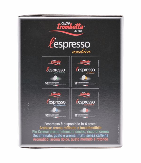 Capsule Espresso Trombetta Arabica 50 bucăți