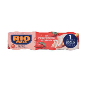 Conserve ton în ulei cu peperoncino Rio Mare 4x80 g