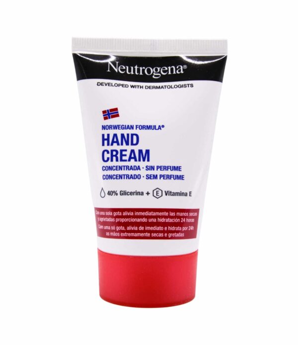 Cremă de mâini Neutrogena fără parfum 50 ml