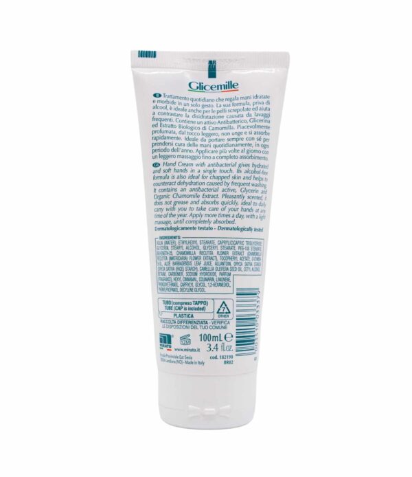 Cremă de mâini hidratantă Glicemille mușețel 100 ml