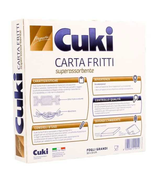 Hârtie cuptor super absorbantă Cuki 20 foi