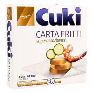 Hârtie cuptor super absorbantă Cuki 20 foi