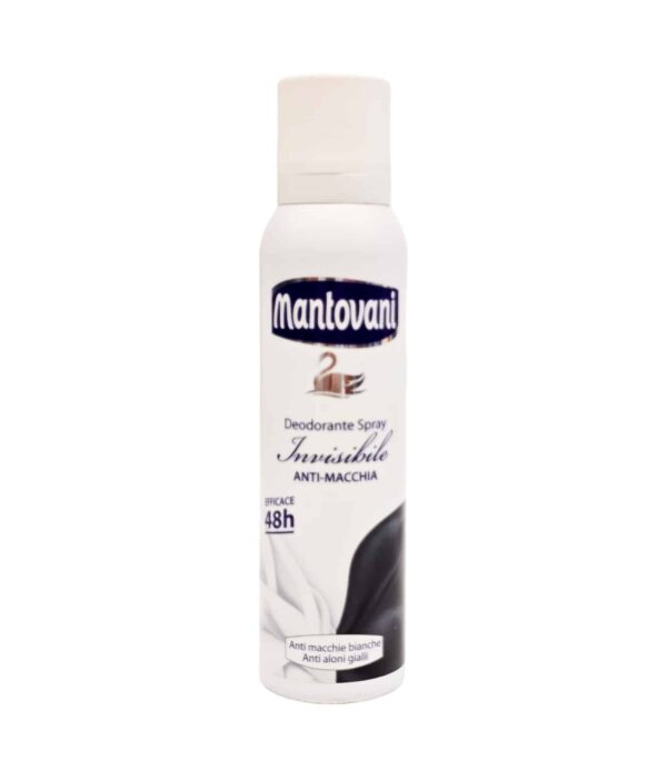 Deodorant Antiperspirant Mantovani Invisible 150 ml