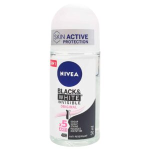 Deodorant antiperspirant roll-on Nivea Black & White Invisible Original 50 ml