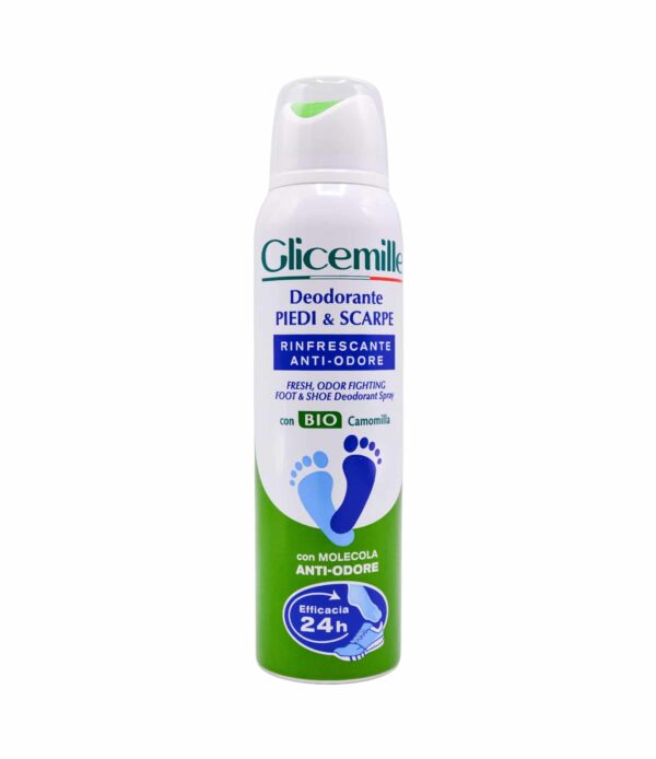 Deodorant pentru picioare și încălțăminte Glicemille 24h 150 ml