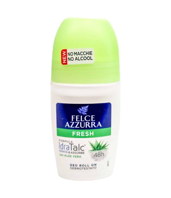 Deodorant roll-on Felce Azzurra Fresh Talc 50 ml