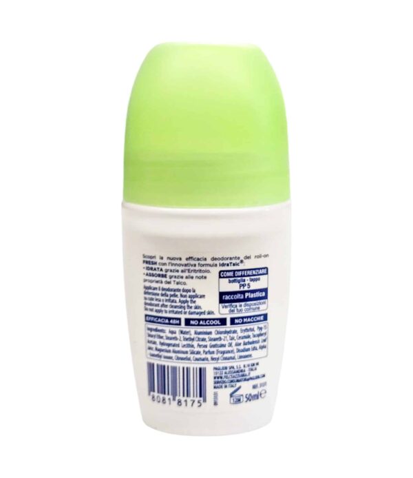 Deodorant roll-on Felce Azzurra Fresh Talc 50 ml