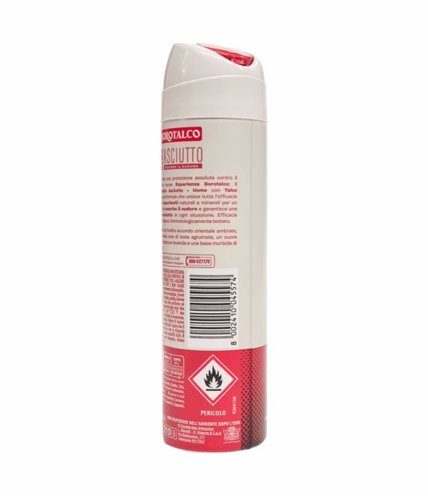 Deodorant spray Borotalco Uomo Ambra 150 ml