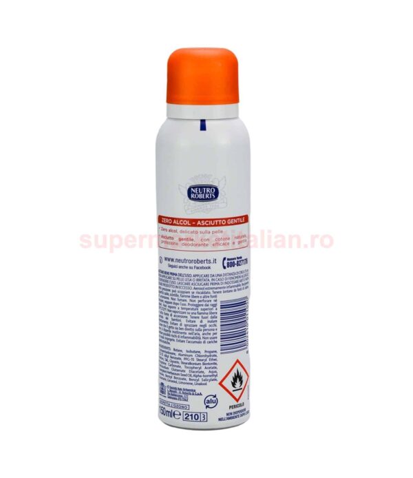Deodorant spray Neutro Roberts Lemn de santal și patchouli 150 ml
