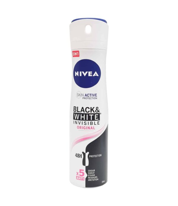 Deodorant spray Nivea Black & White Invisible Original 150 ml