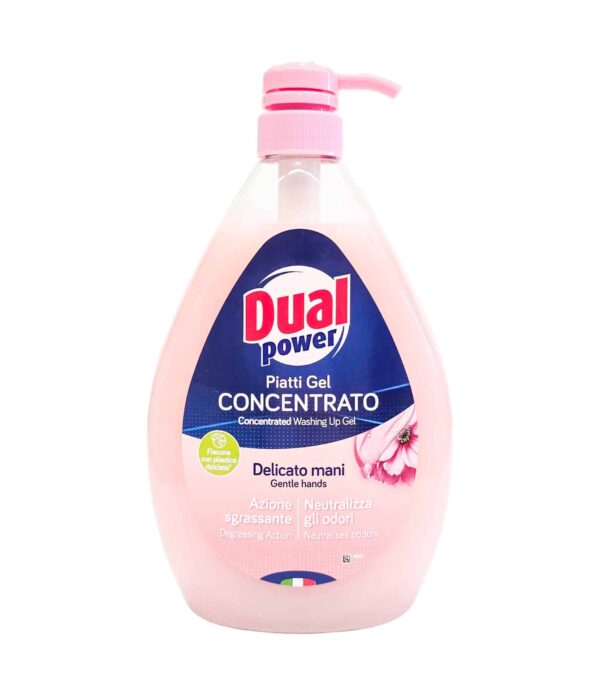 Detergent Concentrat Vase Dual Power Delicato Mani Pantenolo 1000 ml