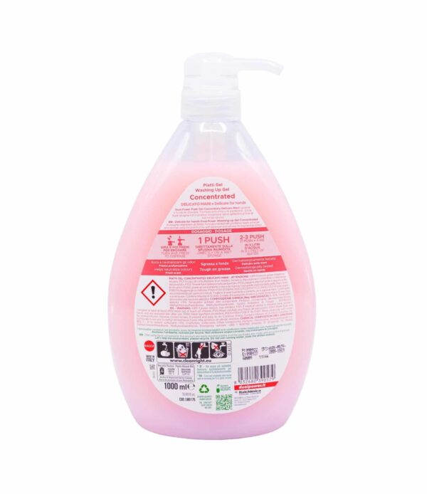 Detergent Concentrat Vase Dual Power Delicato Mani Pantenolo 1000 ml