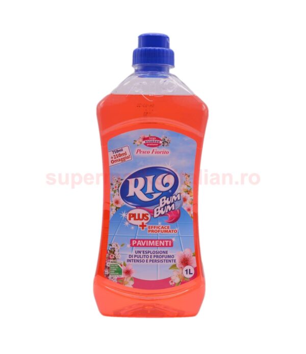 Detergent Pardoseală Rio Bum Bum cu Flori de piersic 1000 ml