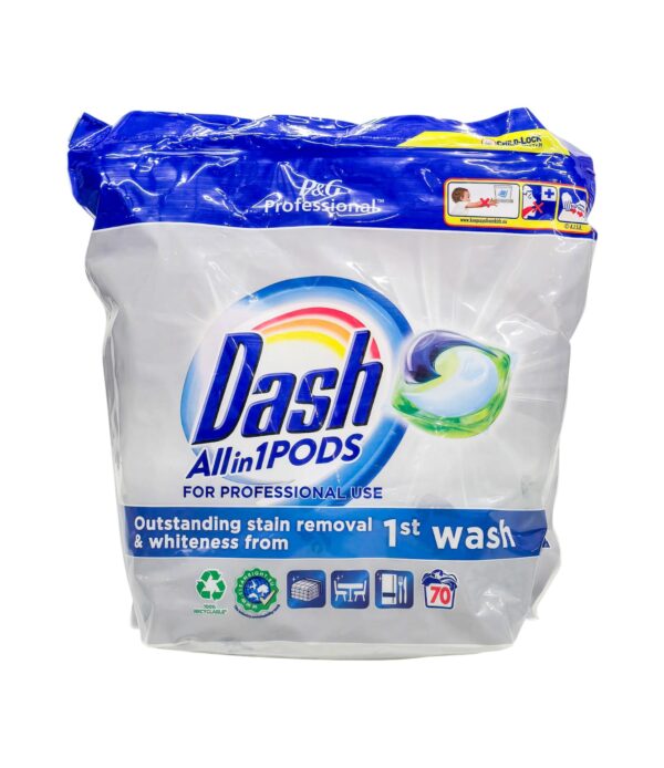 Detergent capsule Dash All in 1 Pods Professional 70 spălări