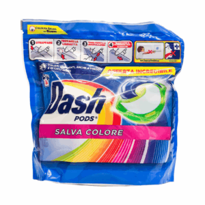 Detergent capsule Dash Pods Salva Colore 44 spălări