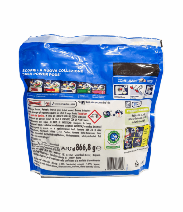 Detergent capsule Dash Pods Salva Colore 44 spălări