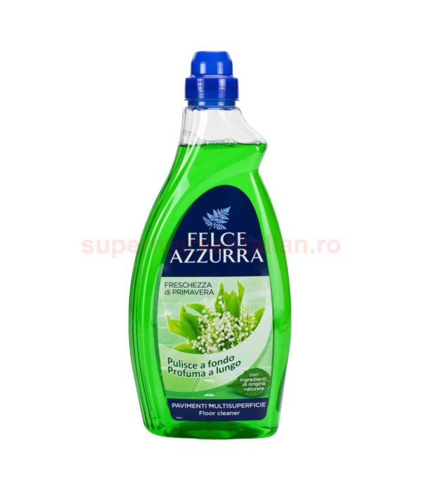 Detergent de pardoseli Felce Azzurra Prospețime de primăvară 1L