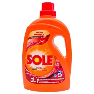 Detergent de rufe Sole 3 in 1 Proteggi Colore 41 spălări 1845 ml