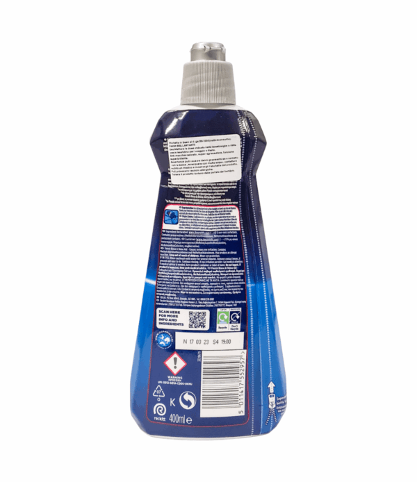 Detergent de vase Finish Rinse & Shine Aid 400 ml