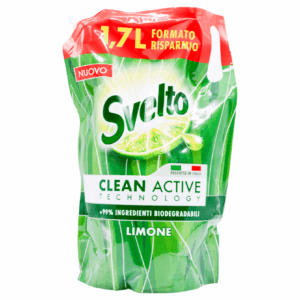 Detergent de vase Svelto Clean Active Lămâie 1.7 L
