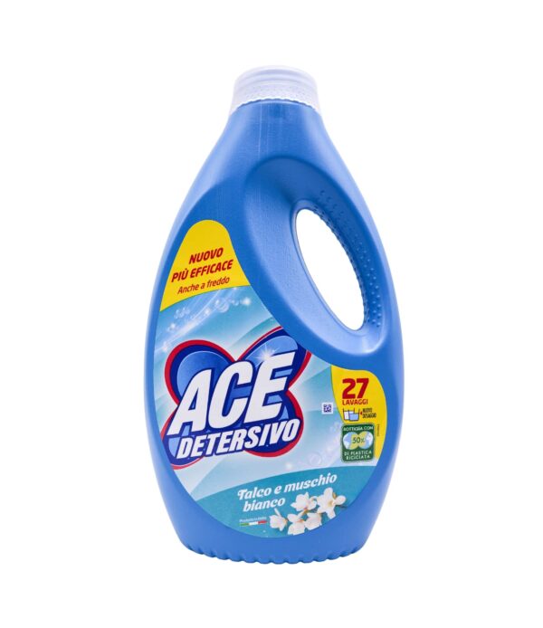 Detergent lichid Ace mosc alb 27 spălări 1350 ml