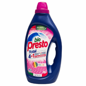 Detergent lichid Bio Presto Total 4+1 Color 25 spălări 1125 ml