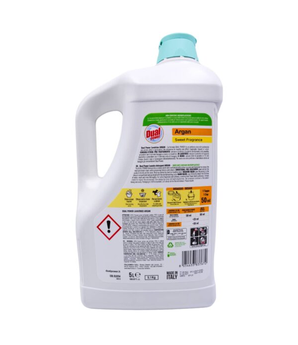 Detergent lichid Dual Power Argan 100 spălări 5 L