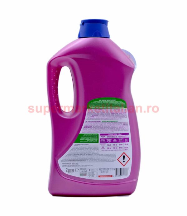 Detergent lichid Dual Power Lavatrice Flamingo 40 de spălări 2 litri