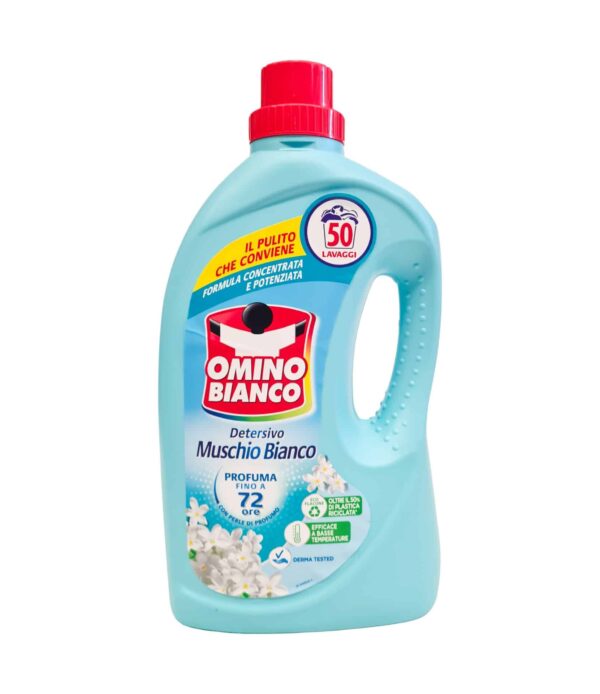 Detergent lichid Omino Bianco Mosc alb 50 spălări 2000 ml
