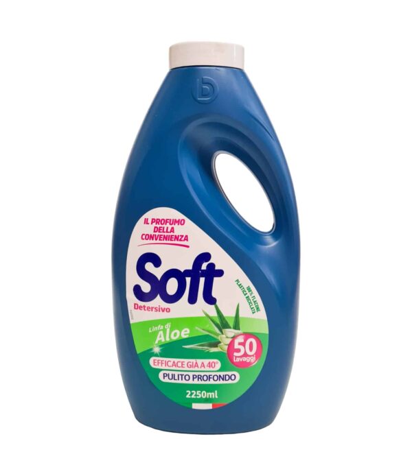 Detergent lichid Soft Aloe 50 spălări 2250 ml