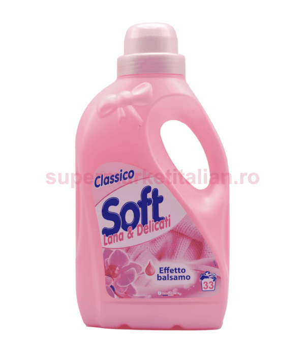 Detergent lichid Soft Classico Lână și haine delicate 33 spălări 1650 ml